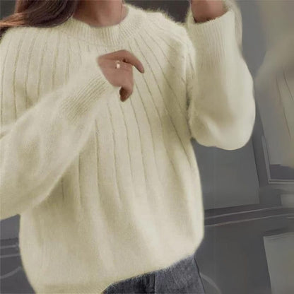 Pull Tricot Mérinos Doux et Chaud pour Femme
