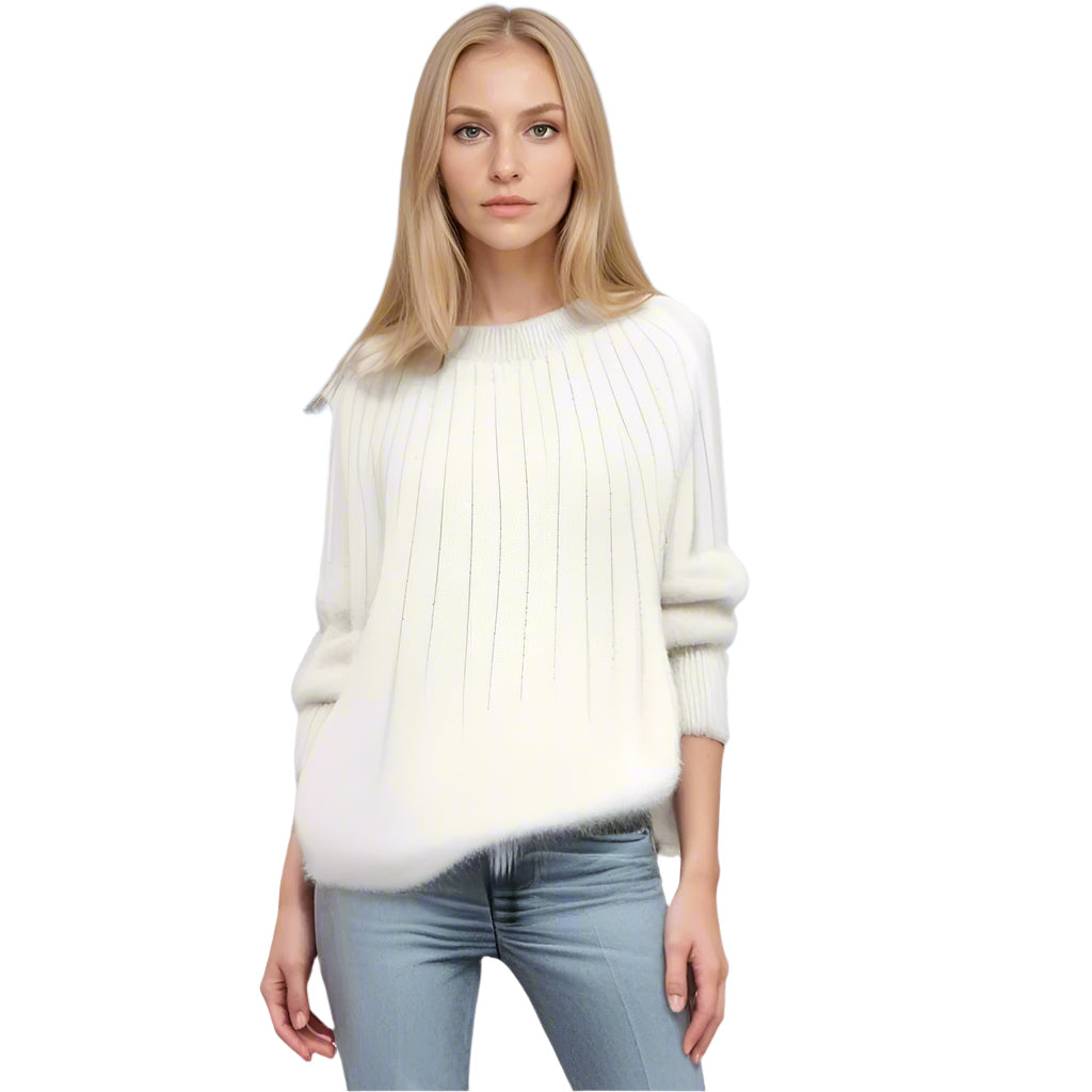 Pull Tricot Mérinos Doux et Chaud pour Femme - PanierRoyale