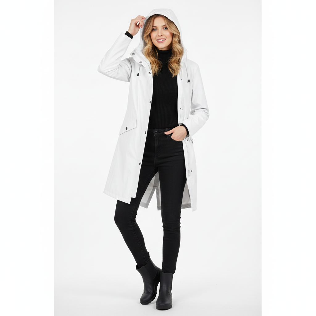 Manteau Imperméable Femme Chic et Étanche