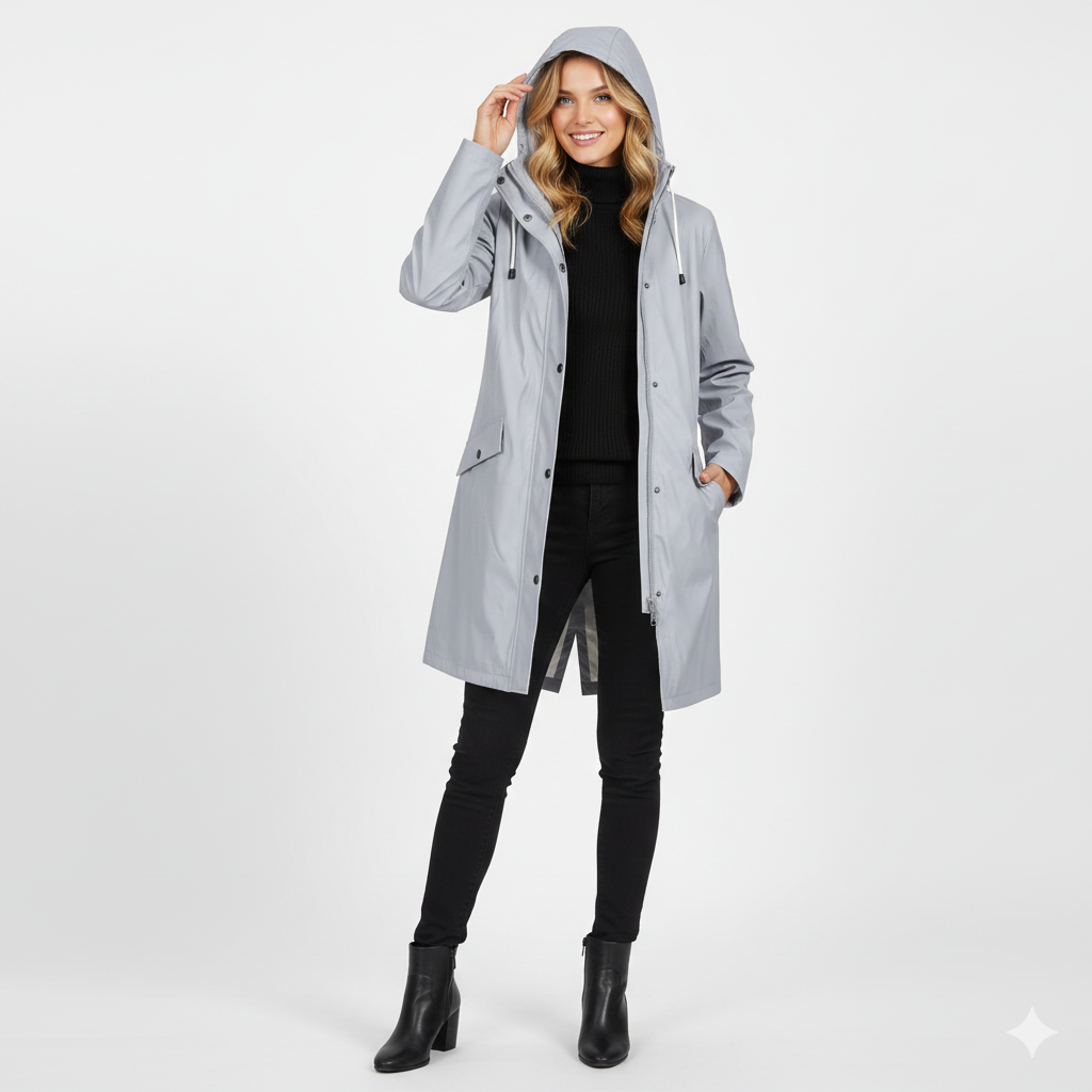 Manteau Imperméable Femme Chic et Étanche