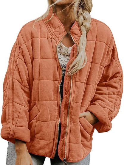 Veste polaire femme longue manches verte hiver chaud