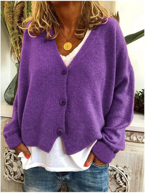 Cardigan Féminin Long et Doux pour Femme