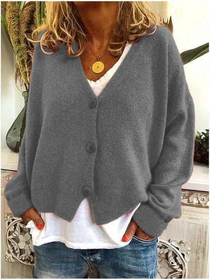 Cardigan Féminin Long et Doux pour Femme