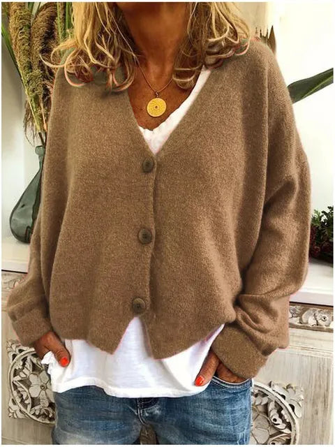 Cardigan Féminin Long et Doux pour Femme