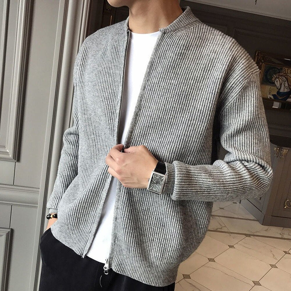 Gilet Homme Hivernal en Laine Douce et Chaude