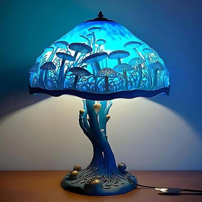 Colorique™ – lampe de table couleurs vives, verre teinté & base résine