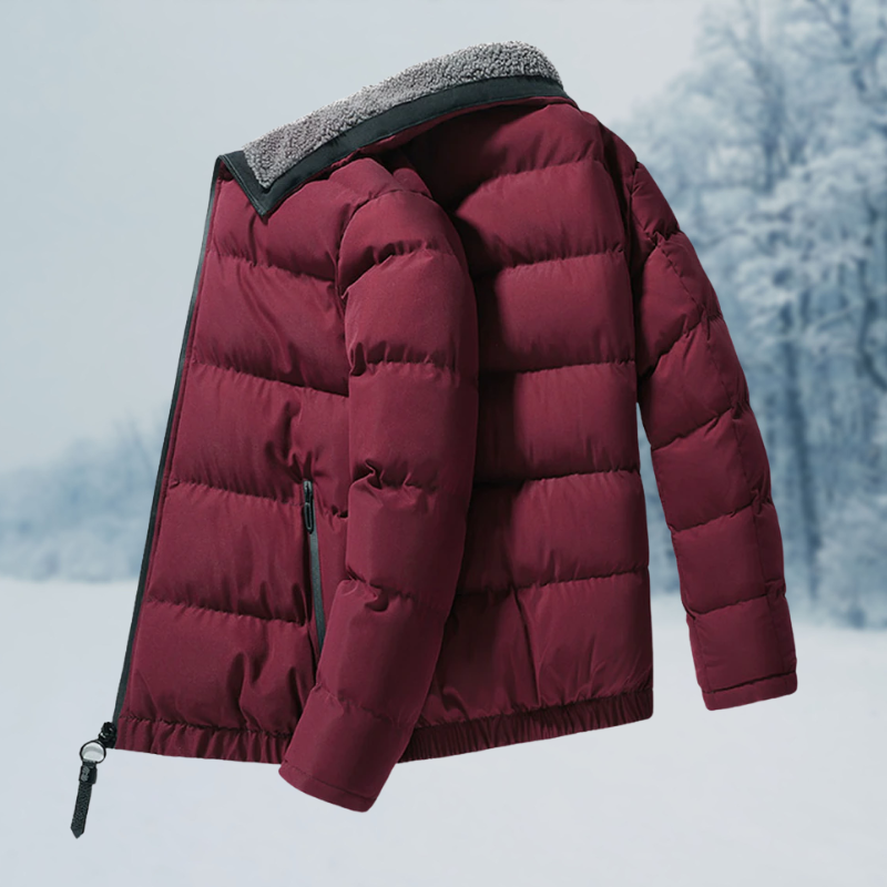 Veste Homme Hiver Douce et Confortable