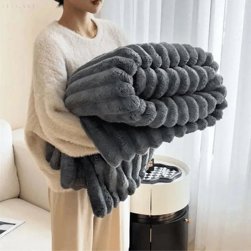 Plaid Hiver Douillet et Chaud pour Canapé