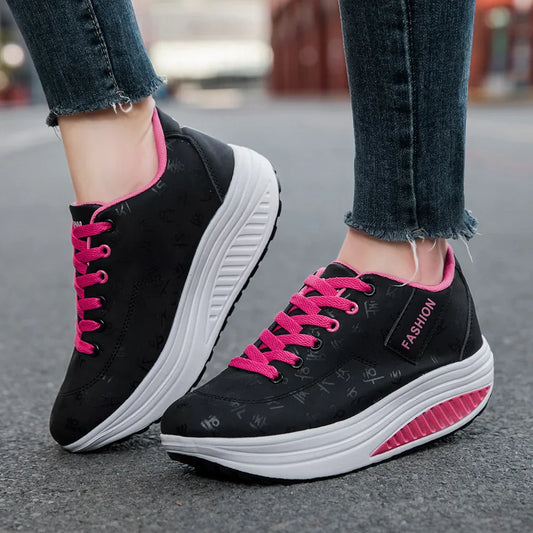 Baskets Femme Confortables et Légères pour Marche - PanierRoyale