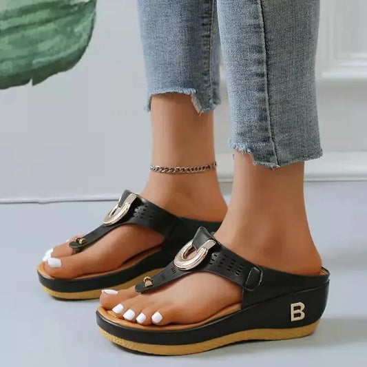ComfortStep™ – Sandales Femmes Confortables Antidérapantes et Élégantes