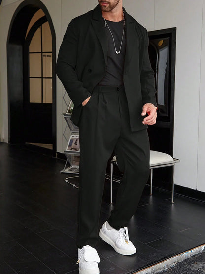 Costume Homme Taille Slim Classique pour Mariage et Bureau - PanierRoyale