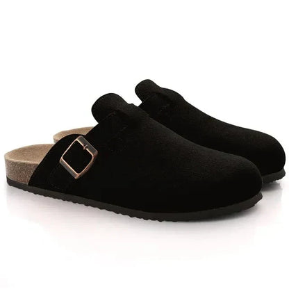 Pantoufles Cuir Douces et Confortables pour Homme