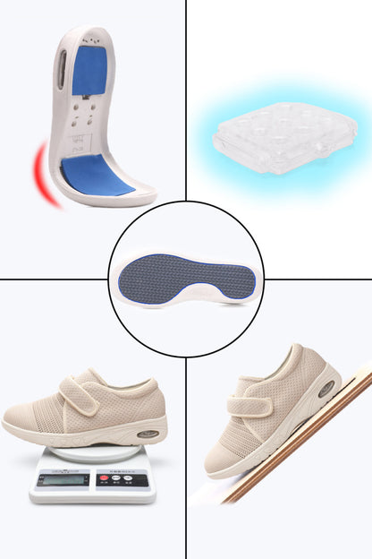 ConfortFlex™ – Chaussures Diabétiques Larges et Respirantes
