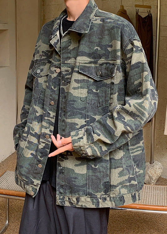 Doudounes denim pour hommes avec poches à fermeture éclair et imprimé camouflage pour le printemps → Vêtements en denim pour homme avec poches et camouflage pour printemps 
ou mieux:
 Jean denim - EasyApparels