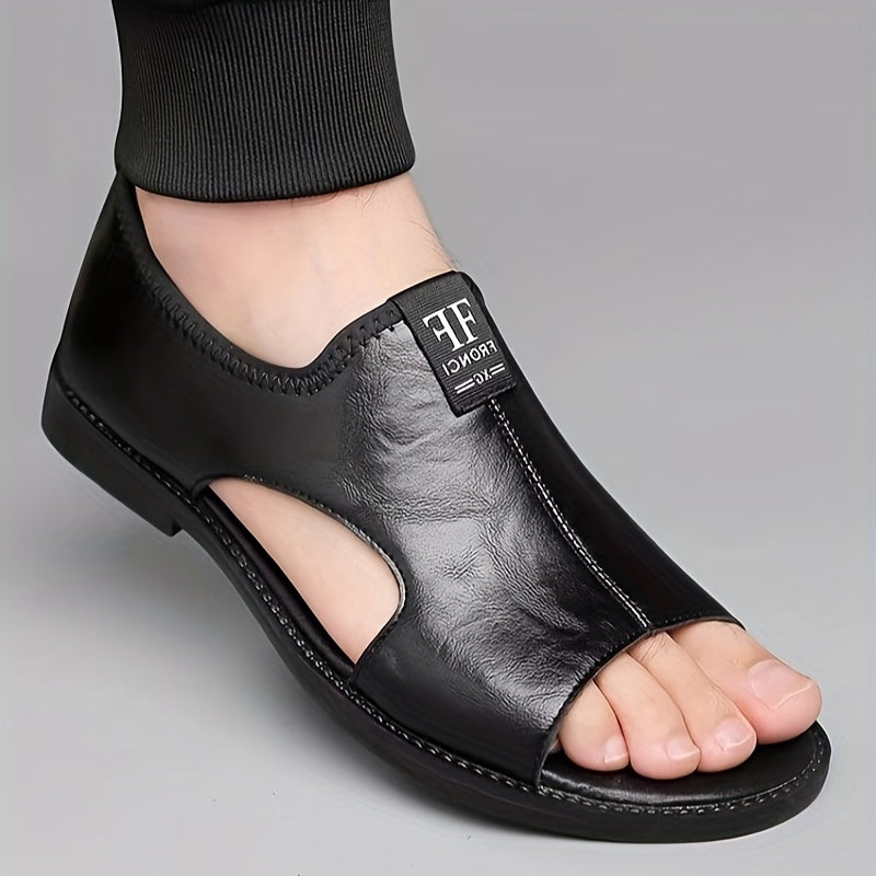 Sandales Homme Cuir Confort pour Randonnée et Plage