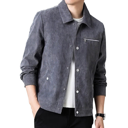 Cordedge™ – Veste Homme Sportive Élégante en Cordon Légère et Confortable-5