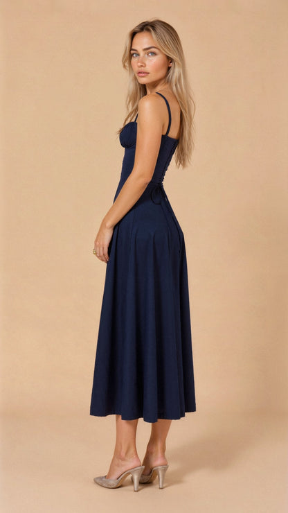Robe Moulante Femme avec Jupon Fluide