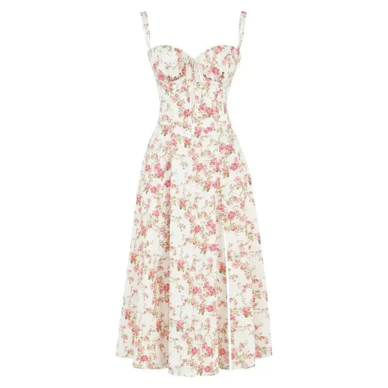 Robe Moulante Femme avec Jupon Fluide