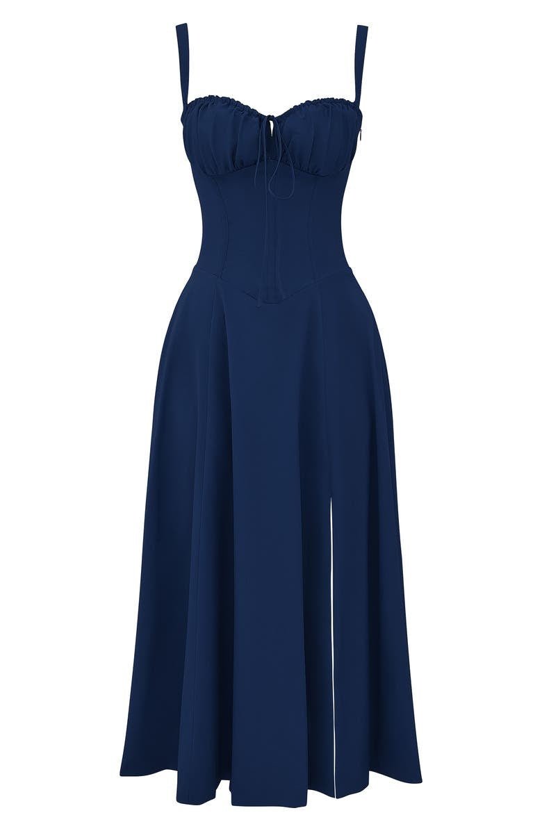 Robe Moulante Femme avec Jupon Fluide