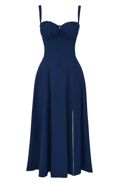 Robe Moulante Femme avec Jupon Fluide