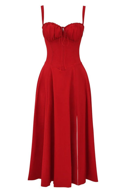 Robe Moulante Femme avec Jupon Fluide
