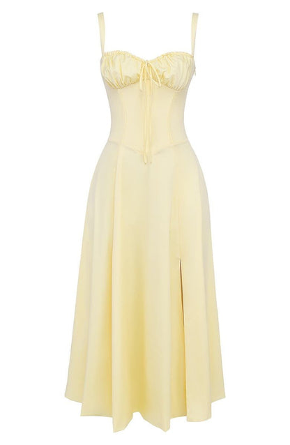 Robe Moulante Femme avec Jupon Fluide