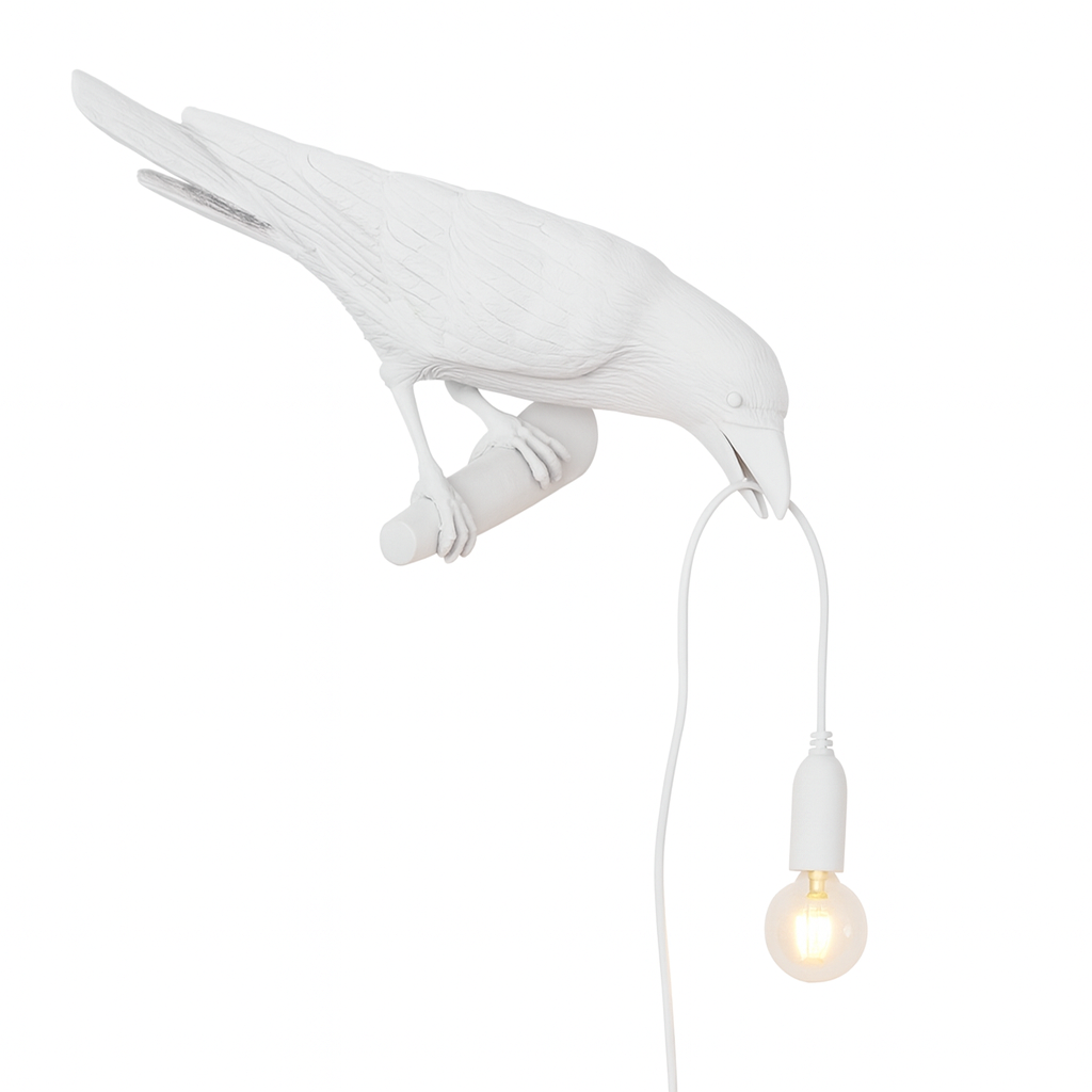 Corvia™ – Applique Murale Design Corbeau Touche Déco Moderne