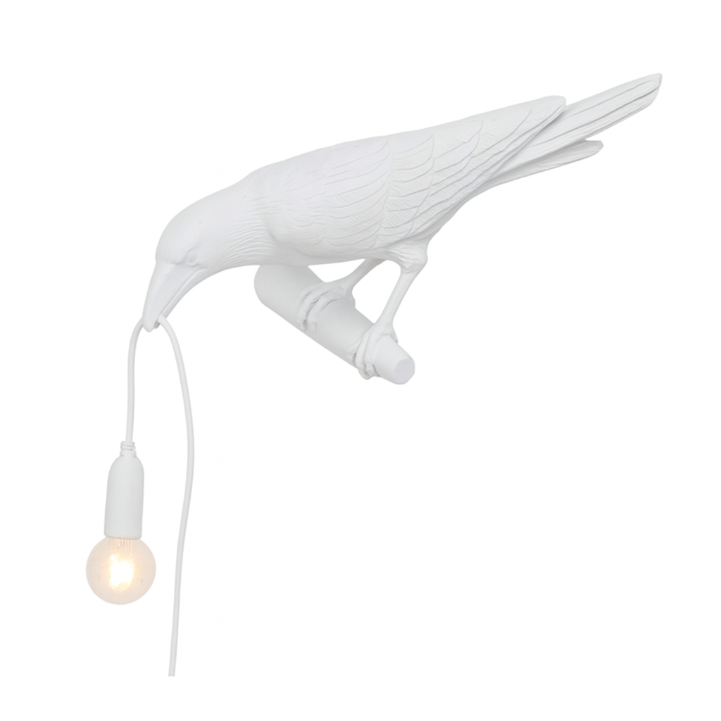 Corvia™ – Applique Murale Design Corbeau Touche Déco Moderne