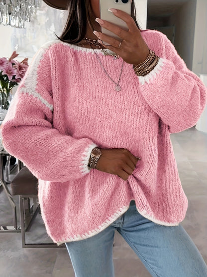 CosyChic™ – Pull Femme Oversize Chaud & Tendance pour l’Hiver
