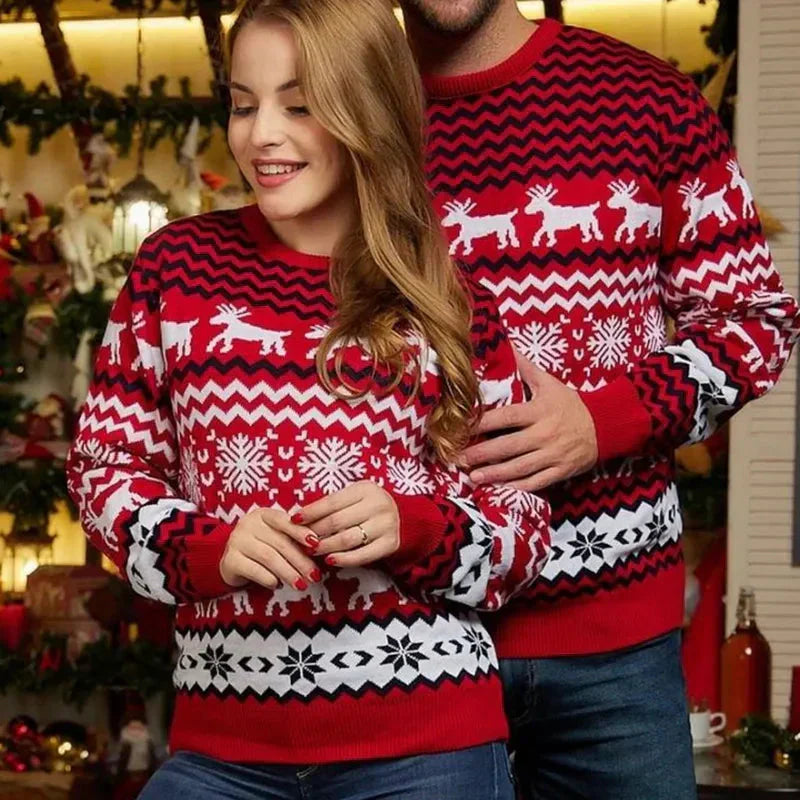 Pull Tricot Chaud et Coloré pour Homme et Femme - PanierRoyale