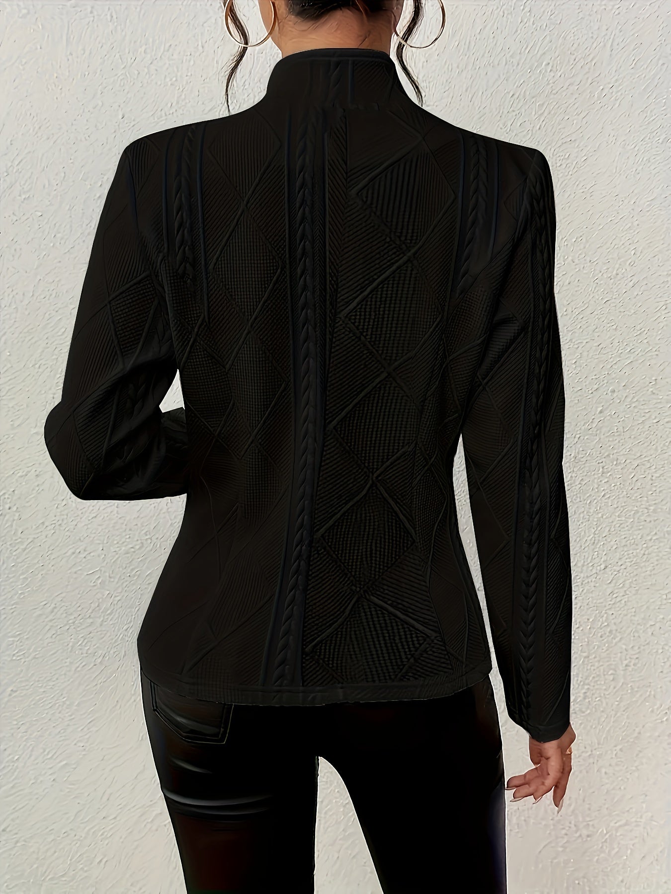 CourtiLux™ – Veste Mi-Saison Courte & Stylée pour Femme