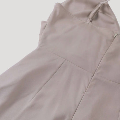 Robe de soirée femme longue avec fente pour mariée ou invitée