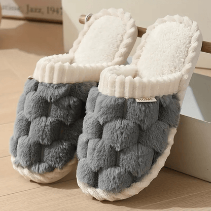CozyGrip - Pantoufles Douillettes Antidérapantes