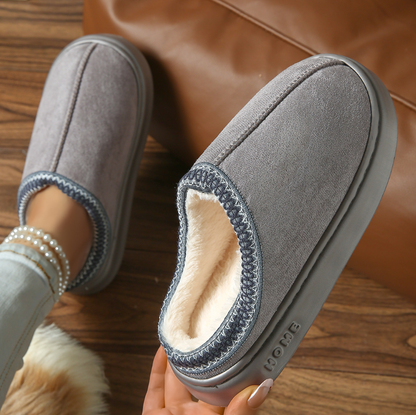 Chaussons Peluche Chauffants et Confortables