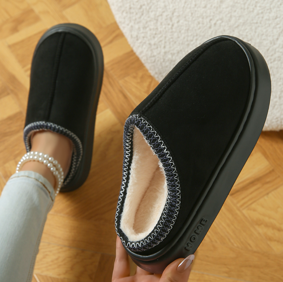 Chaussons Peluche Chauffants et Confortables