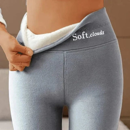 Legging Polaire Doux et Chaud pour Femme Hiver