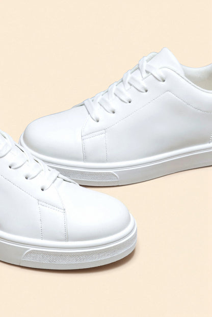 Baskets Blanc Minimaliste pour Homme et Femme