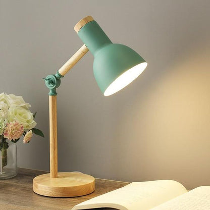 Lampe de Table Design Scandinave en Bois