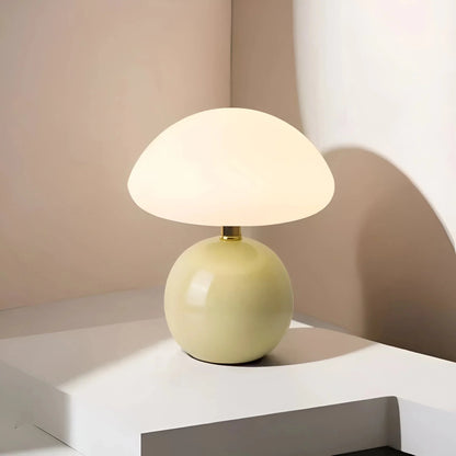 CrèmeLuxe™ – Applique Murale en Forme de Champignon Éclairage Doux