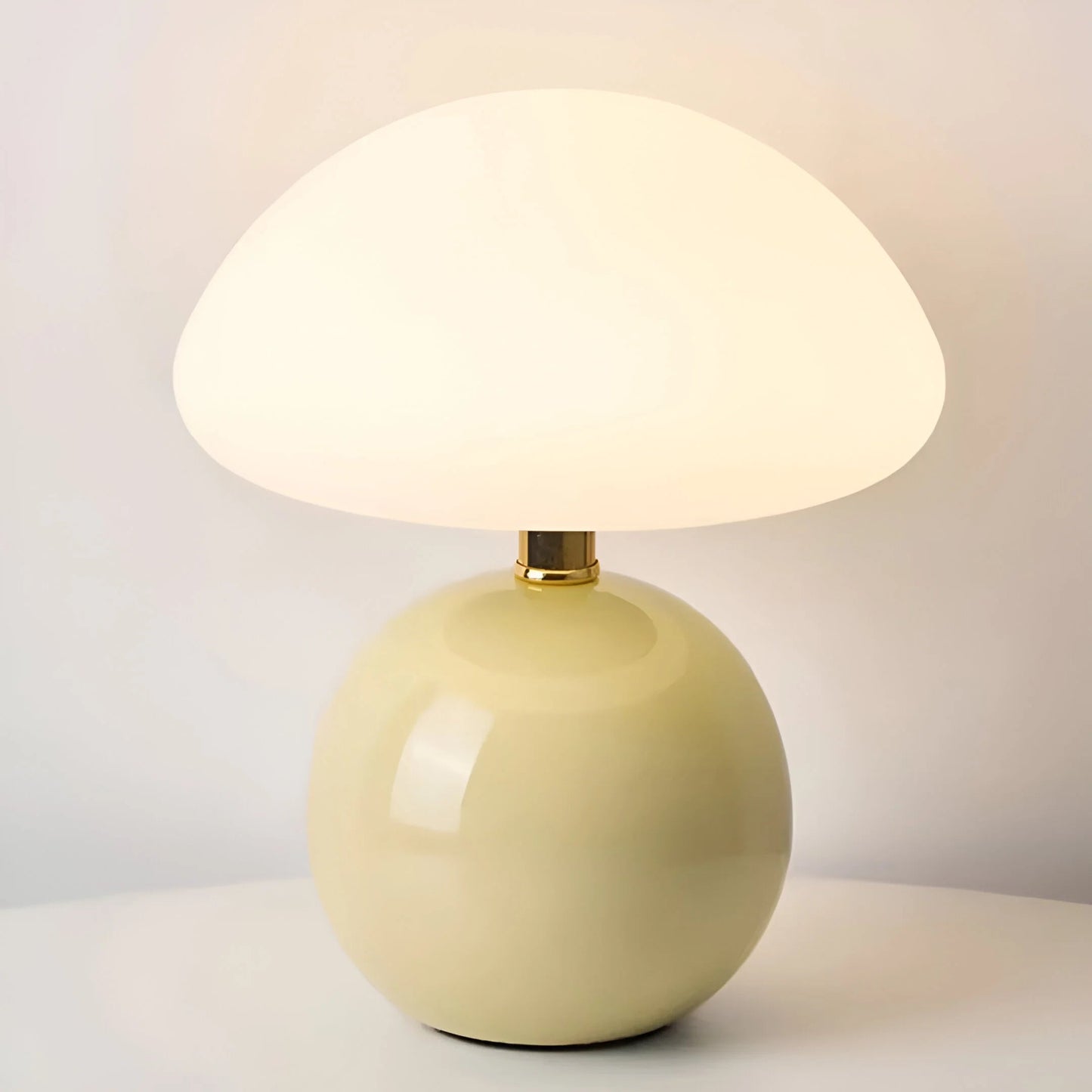 CrèmeLuxe™ – Applique Murale en Forme de Champignon Éclairage Doux