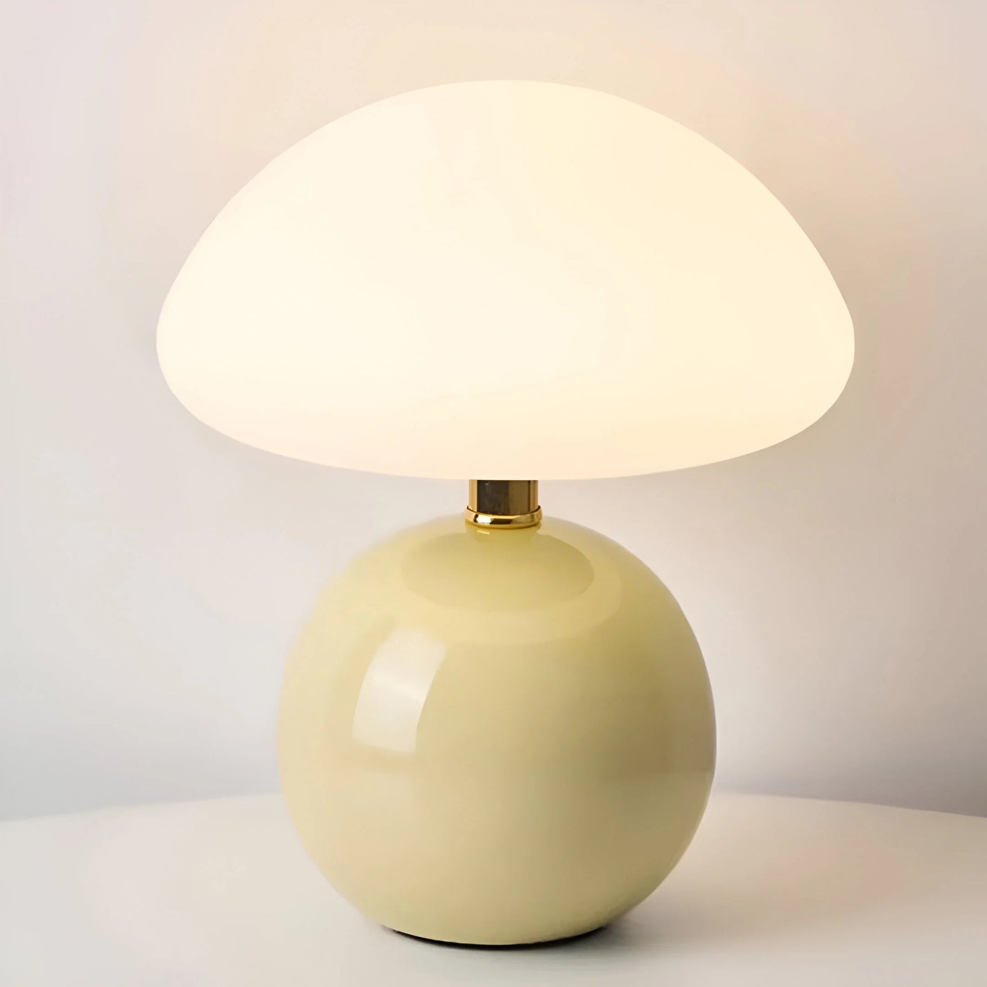 CrèmeLuxe™ – Applique Murale en Forme de Champignon Éclairage Doux
