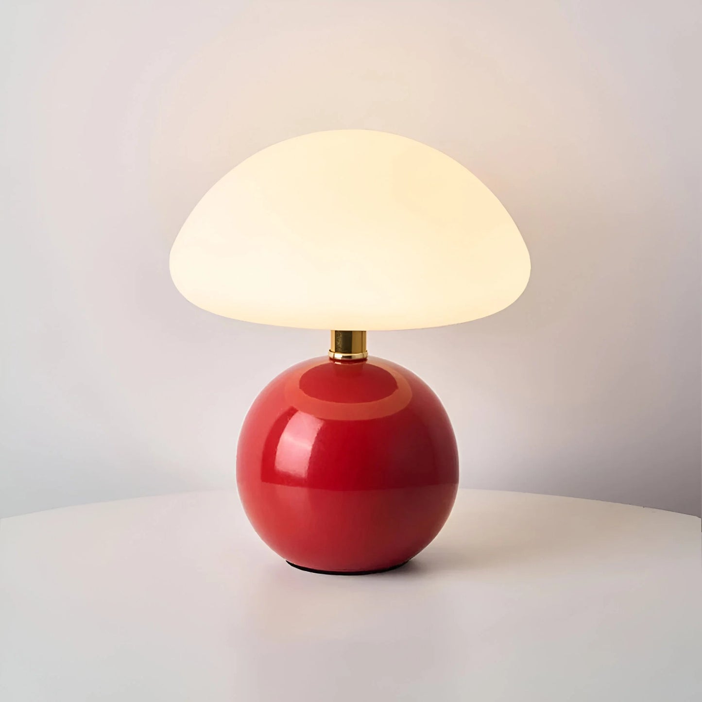 CrèmeLuxe™ – Applique Murale en Forme de Champignon Éclairage Doux