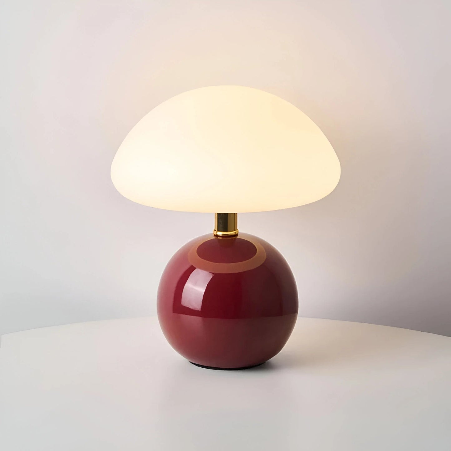 CrèmeLuxe™ – Applique Murale en Forme de Champignon Éclairage Doux