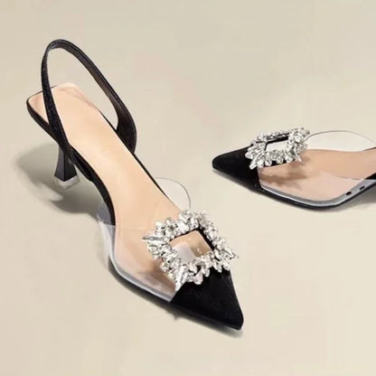 Sandales Femmes Transparentes Tendances Confortables