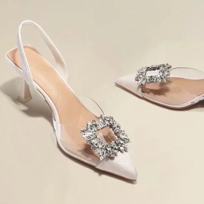 Sandales Femmes Transparentes Tendances Confortables - PanierRoyale