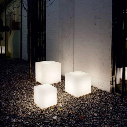 Lampe décorative LED Cube Sans Fil Intérieur Extérieur