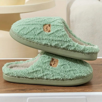 Pantoufles Peluche Chaudes et Confortables