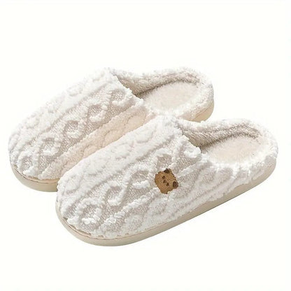Pantoufles Peluche Chaudes et Confortables - PanierRoyale