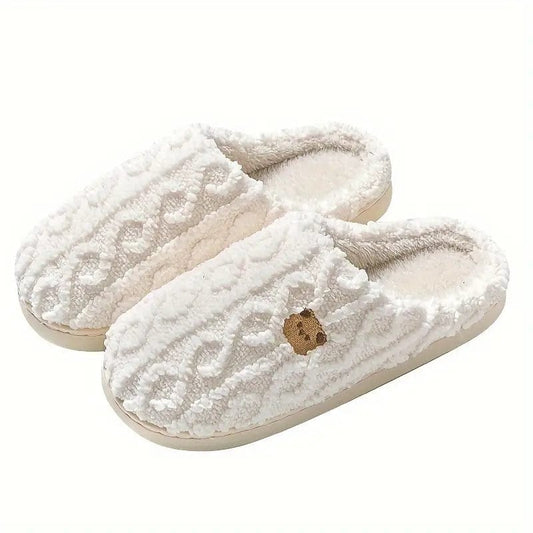 Pantoufles Peluche Chaudes et Confortables - PanierRoyale
