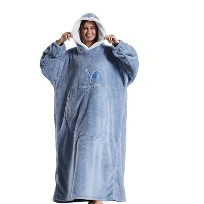 CuddleWrap™ – Sweat Plaid en Polaire Ultra-Doux